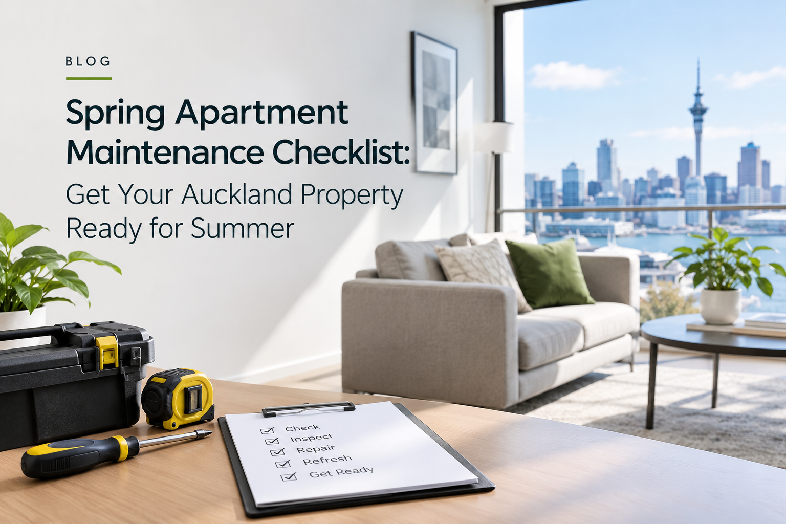 Spring Apartment Maintenance Checklist: Get Your Auckland Property Ready for Summer